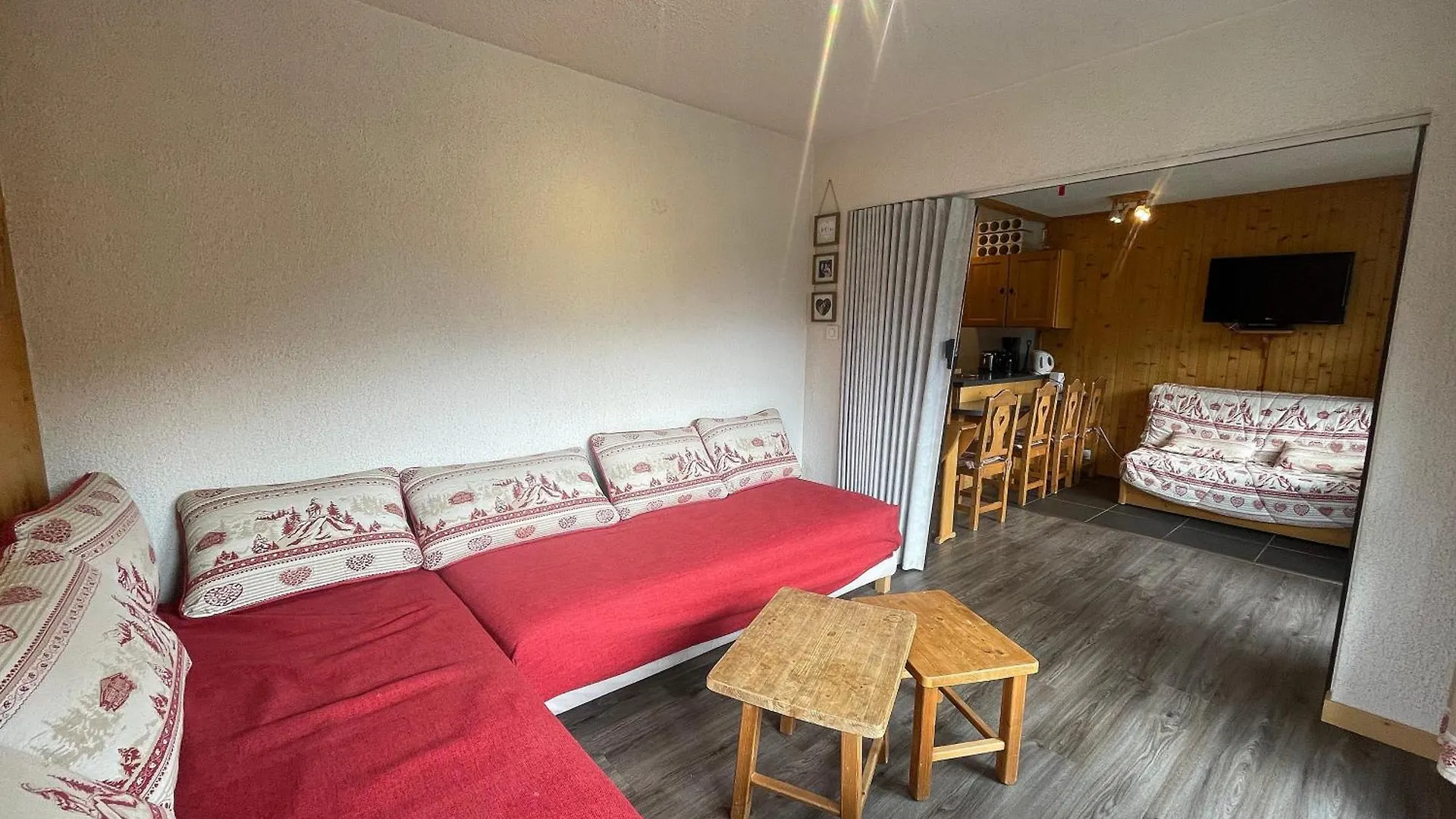 Ours Blanc 20 Appartement 4 Pers Avec Belle Vue La Clusaz França